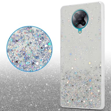 Xiaomi POCO F2 PRO Silikondeksel Glitter