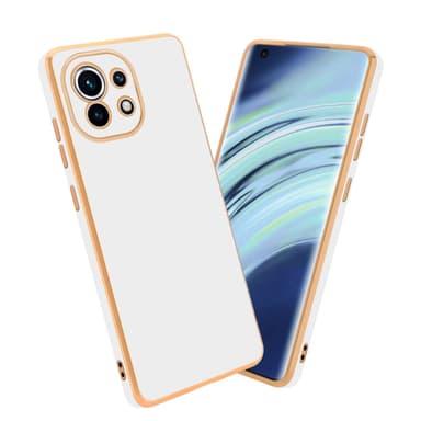 Xiaomi Mi 11 5G silikondeksel case (Hvit)