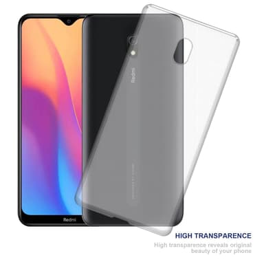 Xiaomi RedMi 8A deksel ultra slim (gjennomsiktig)