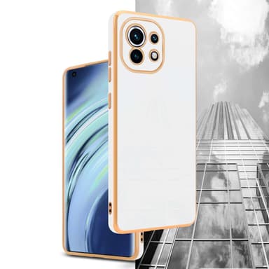Xiaomi Mi 11 5G silikondeksel case (Hvit)