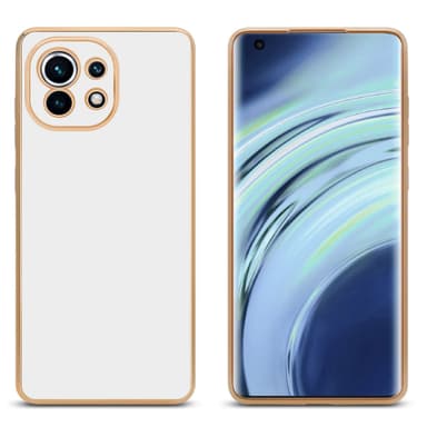 Xiaomi Mi 11 5G silikondeksel case (Hvit)