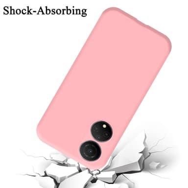 Honor X7 silikondeksel case (rosa)