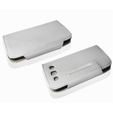 Lommebokdeksel Samsung Galaxy S3 / S3 NEO etui (hvit)