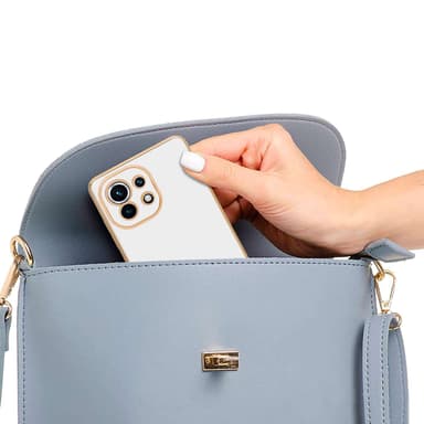 Xiaomi Mi 11 5G silikondeksel case (Hvit)