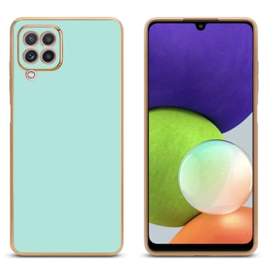 Samsung Galaxy M22 / M32 4G silikondeksel case (grønn)
