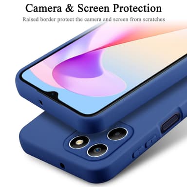 Honor x6a silikondeksel case (Blå)