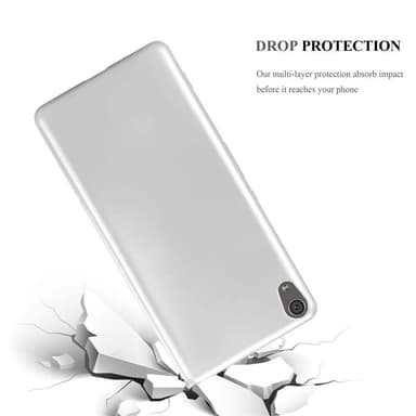 Deksel Sony Xperia XA Case Cover (sølv)