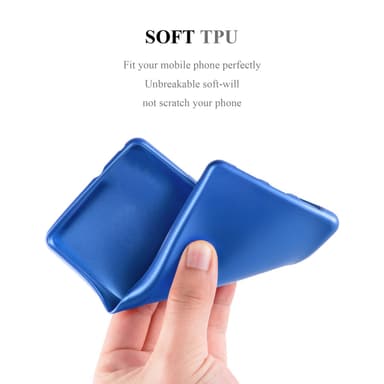Deksel Xiaomi RedMi 10 Case Cover (blå)