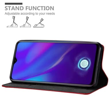 Oppo R17 NEO lommebokdeksel case (rød)