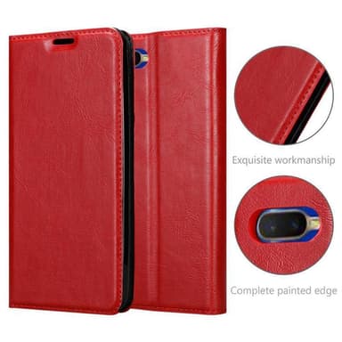 Oppo R17 NEO lommebokdeksel case (rød)