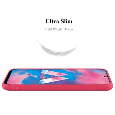 Deksel Samsung Galaxy M30 / A40s Silikon cover (rød)