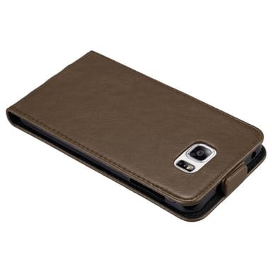 Samsung Galaxy NOTE 5 deksel flip cover (brun)