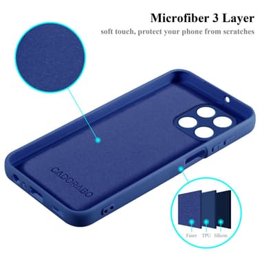 Honor x6a silikondeksel case (Blå)