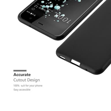 Deksel HTC U PLAY Case Cover (svart)
