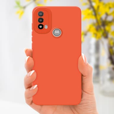 Motorola MOTO E20 Deksel case (oransje)