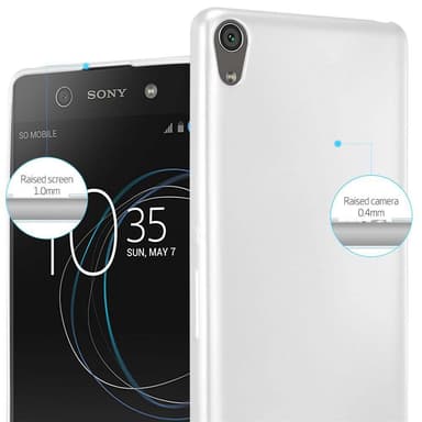 Deksel Sony Xperia XA Case Cover (sølv)
