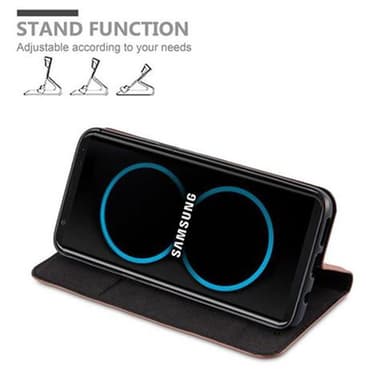 Samsung Galaxy S8 lommebokdeksel case (brun)