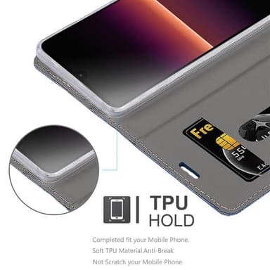 Sony Xperia L4 lommebokdeksel etui (blå)