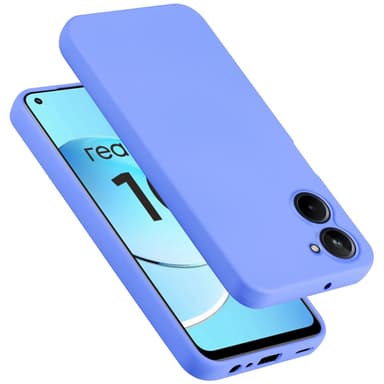Realme 10 4G silikondeksel case (Lilla)