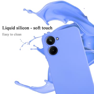 Realme 10 4G silikondeksel case (Lilla)