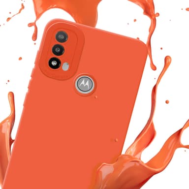 Motorola MOTO E20 Deksel case (oransje)
