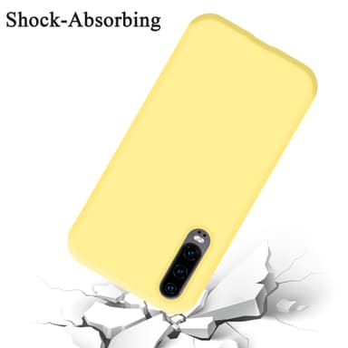 Huawei P30 silikondeksel case (gul)