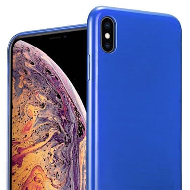 iPhone XS MAX silikondeksel cover (blå)