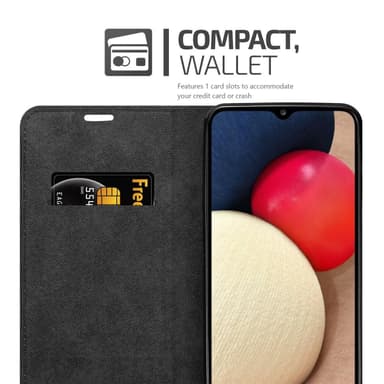 Samsung Galaxy A02s lommebokdeksel case (rød)