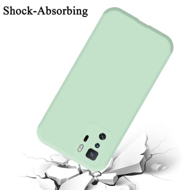 Xiaomi POCO X3 GT silikondeksel case (grønn)