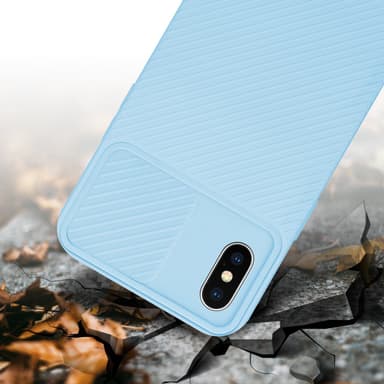 Deksel iPhone XS MAX cover (blå)