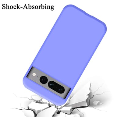 Google PIXEL 7 PRO silikondeksel case (Lilla)