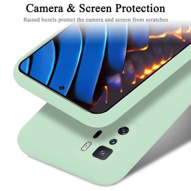 Xiaomi POCO X3 GT silikondeksel case (grønn)