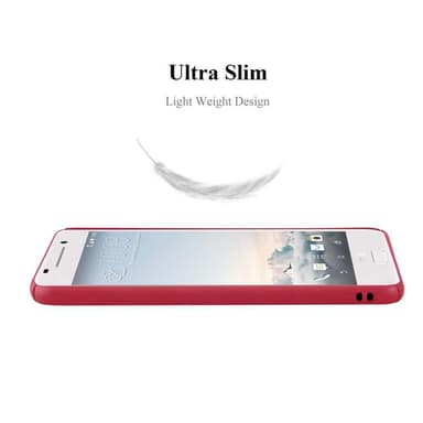 HTC ONE A9 Hardt Deksel Cover (rød)