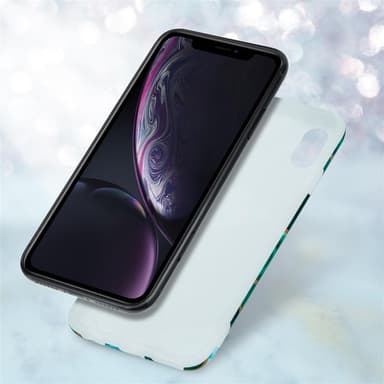 iPhone XR lommebokdeksel etui (grønn)
