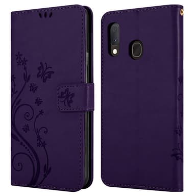 Samsung Galaxy A10e / A20e lommebokdeksel Blomster