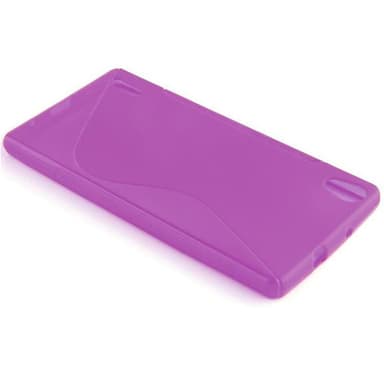 Huawei ASCEND P7 silikondeksel case (lilla)