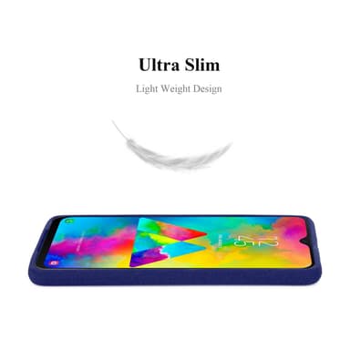 Deksel Samsung Galaxy M20 case (blå)