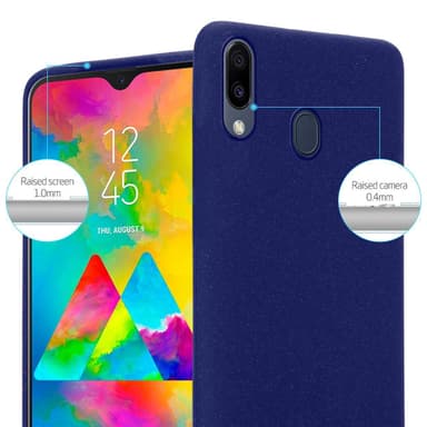 Deksel Samsung Galaxy M20 case (blå)