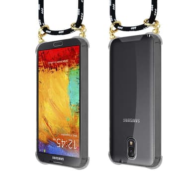 Samsung Galaxy NOTE 3 Deksel med Halskjede (svart)
