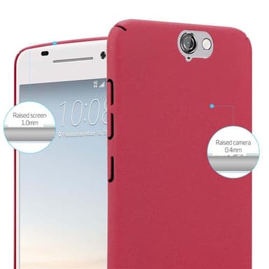 HTC ONE A9 Hardt Deksel Cover (rød)