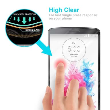 LG G3 Skjermbeskytter Skärmskydd