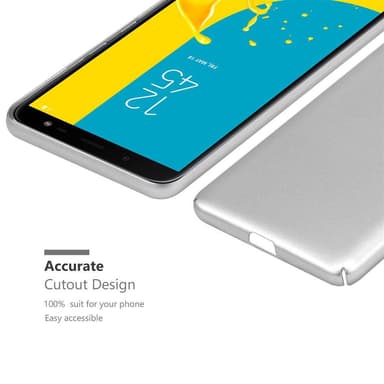 Deksel Samsung Galaxy J6 2018 Case Cover (sølv)