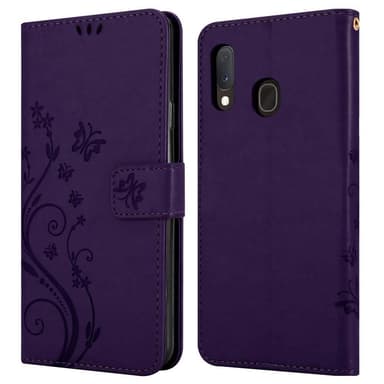 Samsung Galaxy A10e / A20e lommebokdeksel Blomster