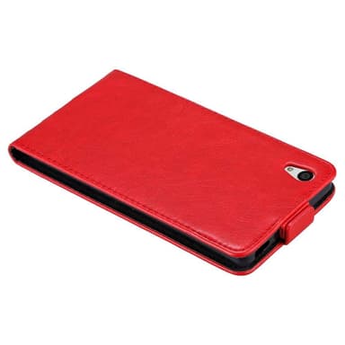 Sony Xperia Z5 deksel flip cover (rød)