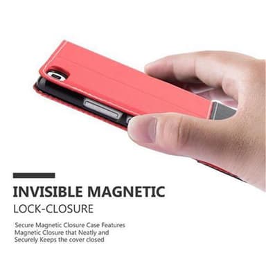 Huawei P8 Deksel Case Cover (rød)