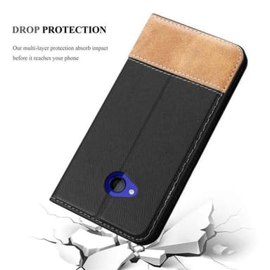 HTC U PLAY Deksel Case Cover (svart)