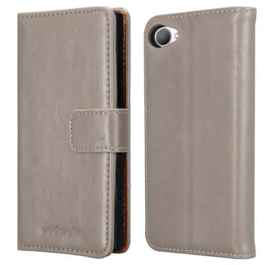 HTC Desire 12 lommebokdeksel etui (brun)