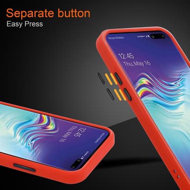 Samsung Galaxy S10 4G Deksel Case Cover (gjennomsiktig)