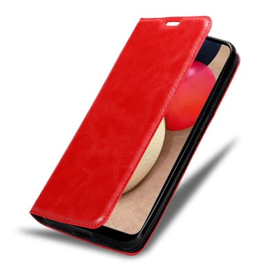 Samsung Galaxy A02s lommebokdeksel case (rød)