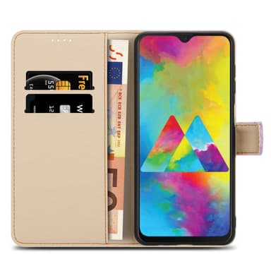 Samsung Galaxy M21 / M30s lommebokdeksel etui (lilla)